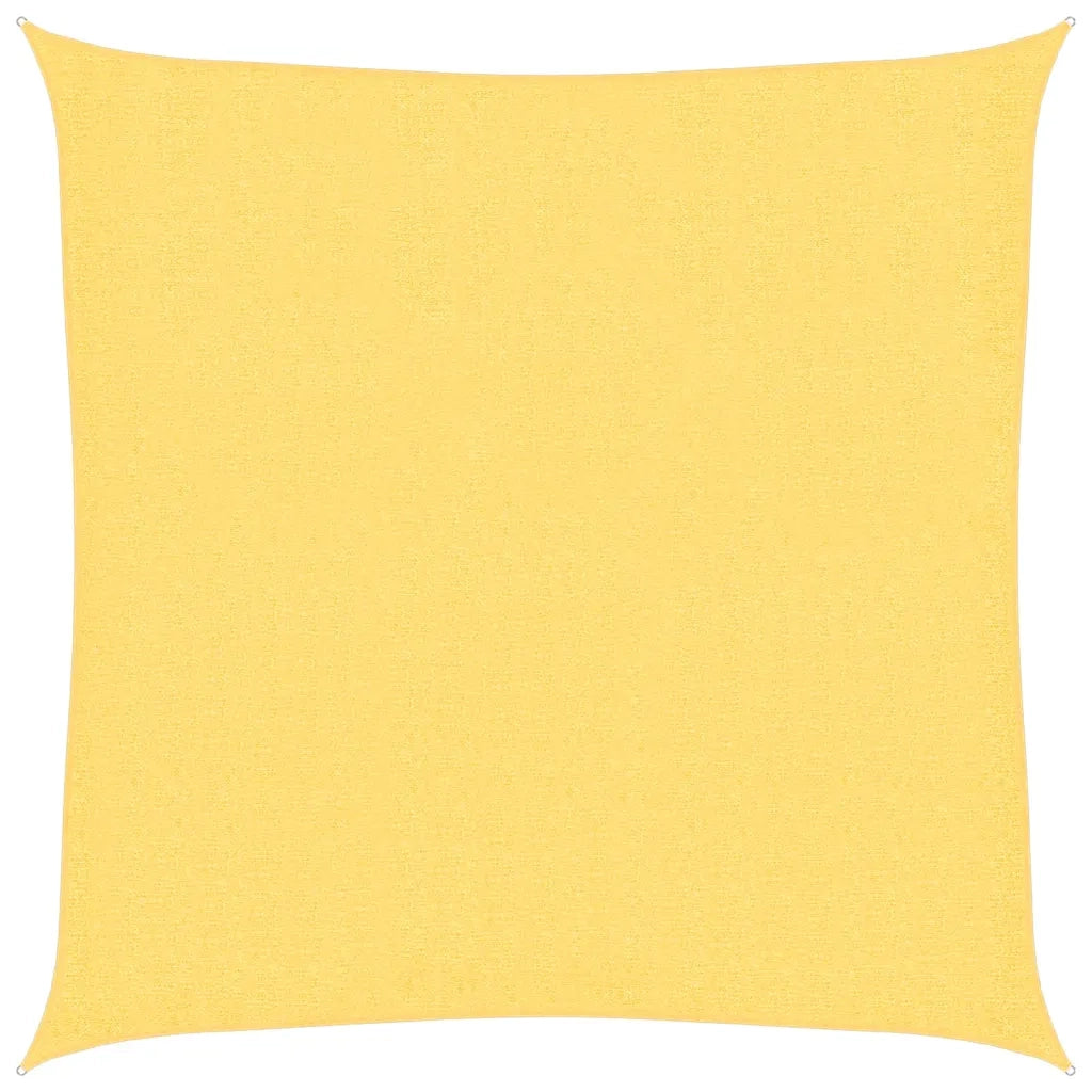 Parasole a vela HDPE Quadrato 3,6x3,6 m Beige 42282