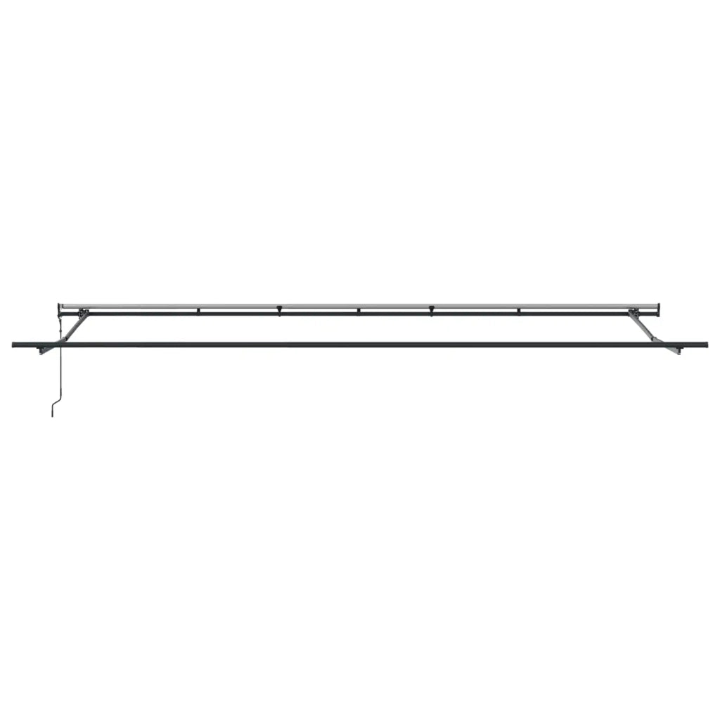Tenda Retrattile Multicolore 600 × 300 cm Tessuto e Alluminio 3331619