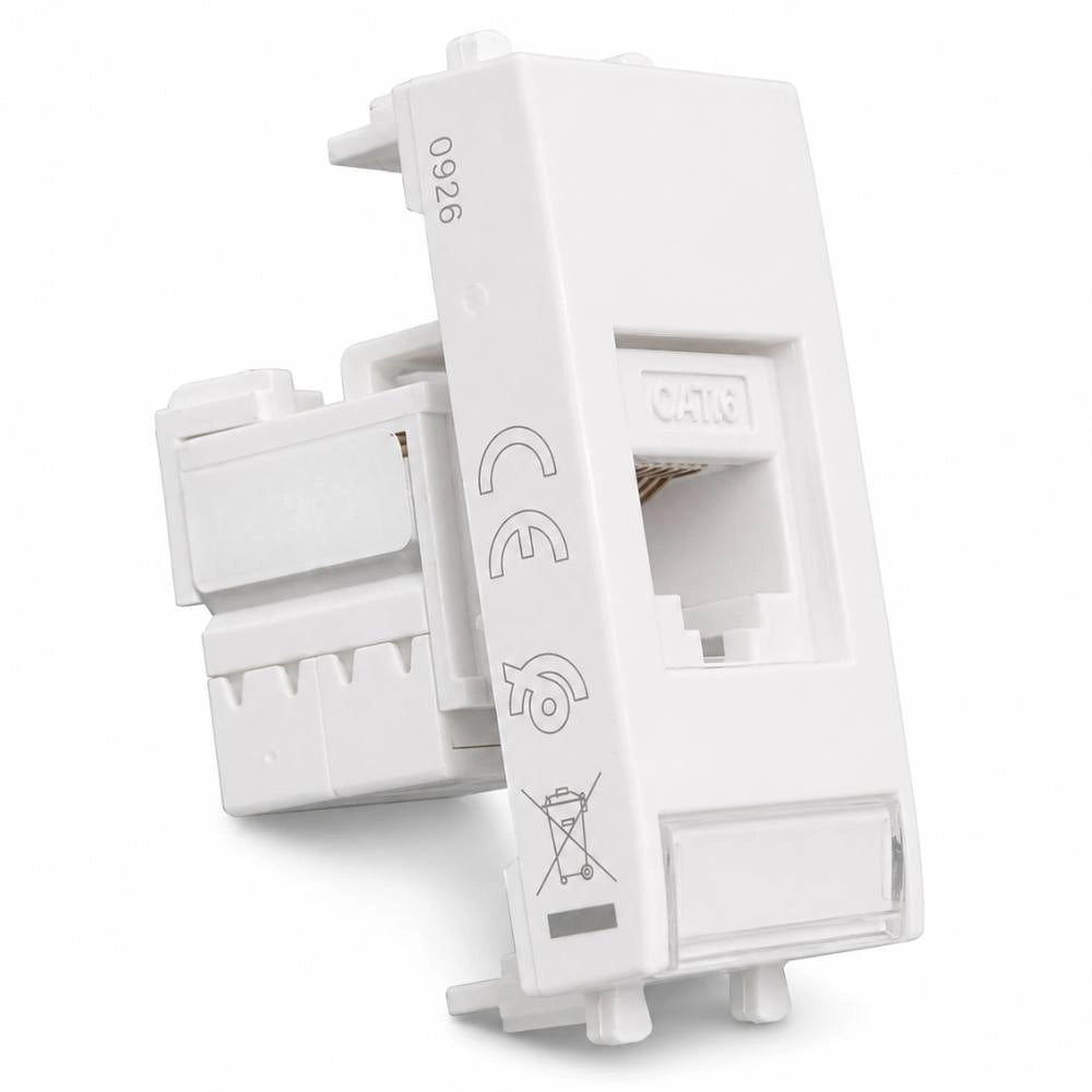 Presa dati rj45 ave 441027c6 per rete ethernet domus s44