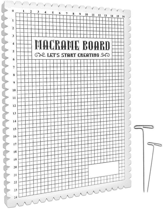 Set di blocchi per tessitura (3 pezzi) - Tappeti di blocco extra spessi - Reticolo per progetti di maglia - Schiuma EVA - Solido e ben segnato - Per progetti di precisione e perfetti