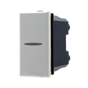 Trade Shop - Deviatore 1p Assiale 16a Unipolare Bianco Compatibile Bticino Axolute -