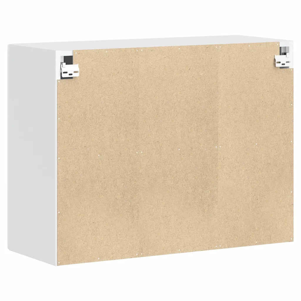 Pensile da Cucina Porto Bianco Lucido in Legno Multistrato 854069