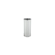 Tubo acciaio inox 230 x 500mm 5 decimi aisi 304