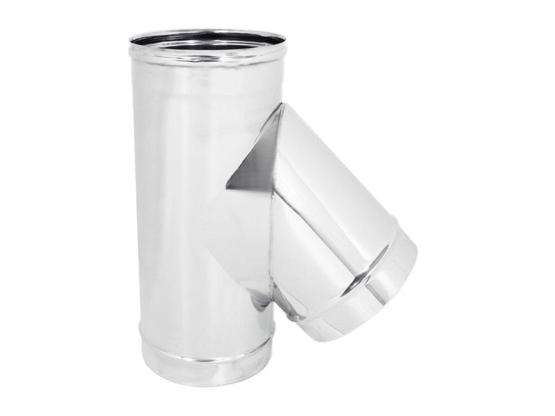Canna Fumaria - Raccordo Braga 45° Monoparete  ACCIAIO INOX AISI 316  -Vari Diametri- ø200
