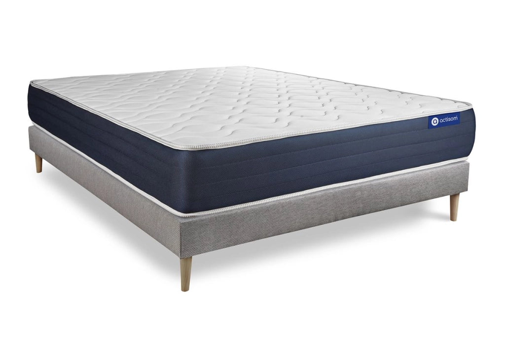 Kit rete e materasso Actimemo sleep 135x190cm - Spessore : 22cm- memory foam - Bilanciato -