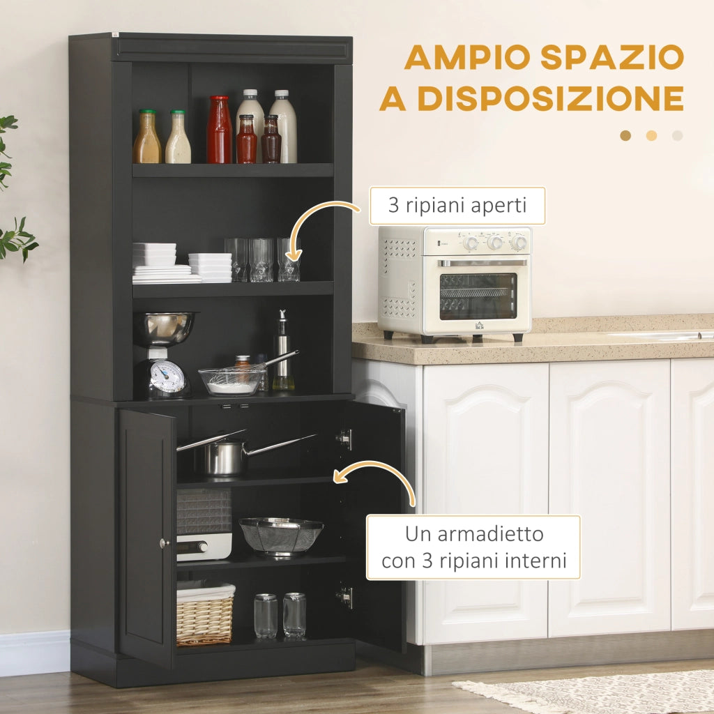 Credenza ¨C zephmum ¨C Legno, Nero