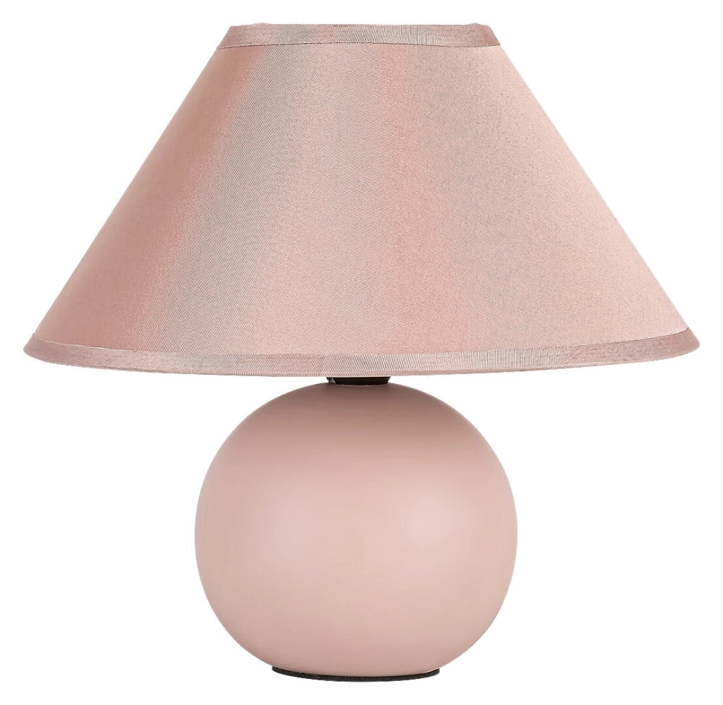 Lampada da tavolo rosa in ceramica E14 Ariel 2145 Rabalux