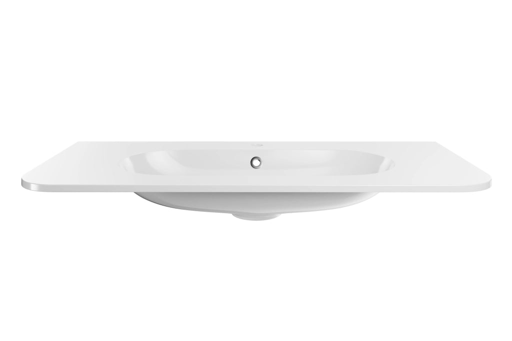 Lavabo per mobile a una vasca 100 cm 100 x 12 x 46 cm