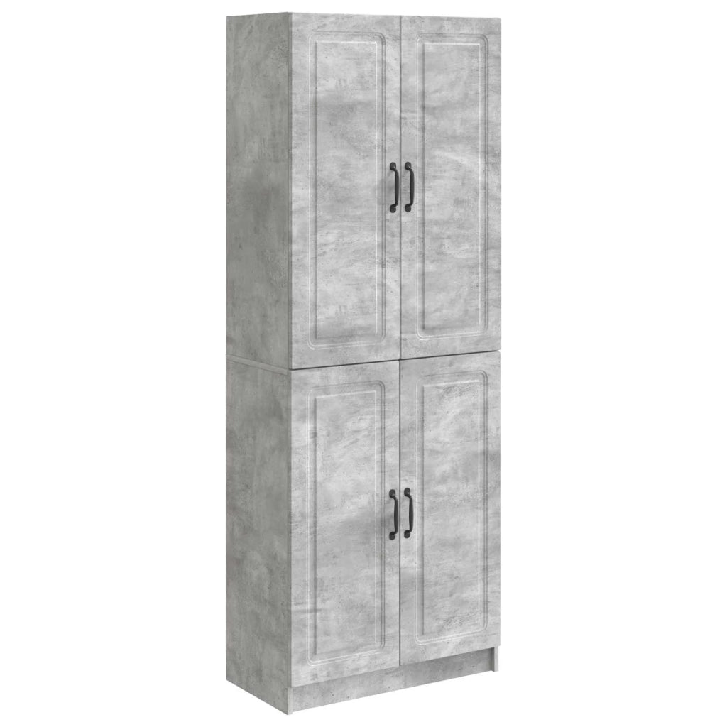 Set di armadi 2 pz Grigio Cemento Legno ingegnerizzato 3416946