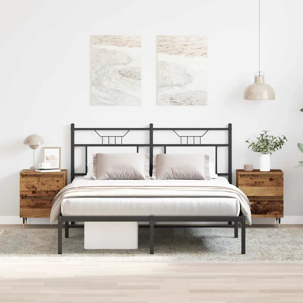 Armadio da Notte 2 pcs Legno vecchio 40 x 35 x 50 cm 863463