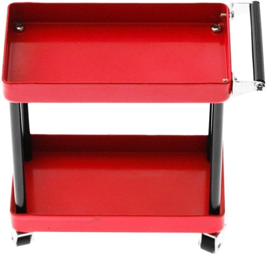 Pannello di lavoro per attrezzi metallico - Compatibile con 1/8 1/10 1/12 1/14 - Per officina/garage - Per accessori RC - Incluso manuale di montaggio - Gereedschapswagen
