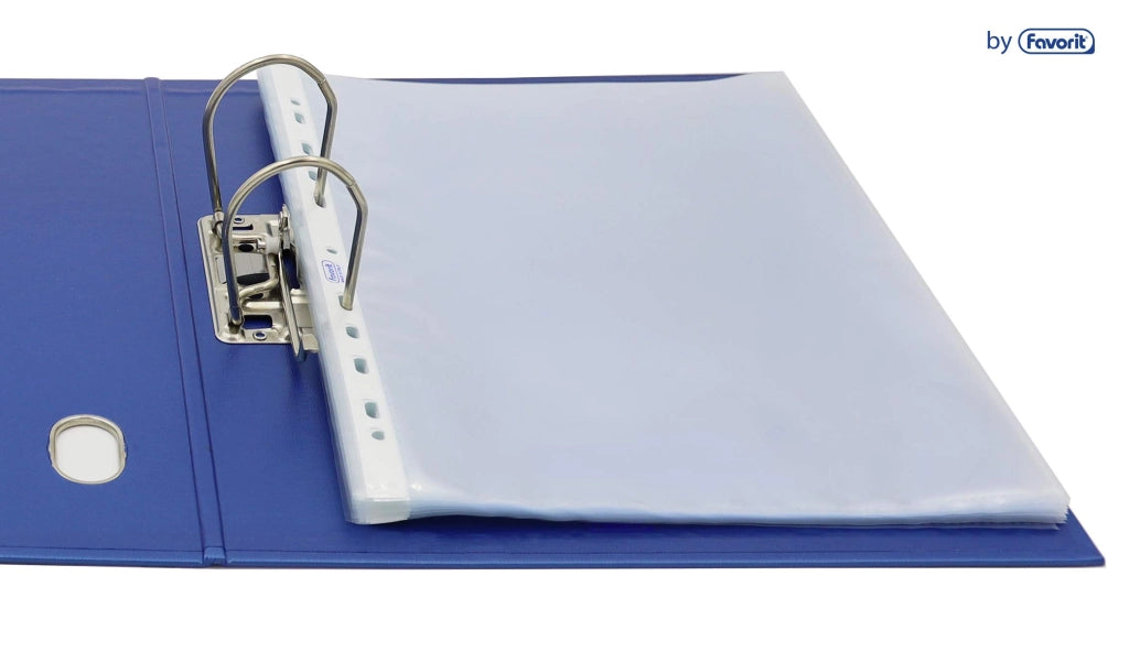 BUSTA FORATA UNIVERSALE LUCIDA A4 - 22 x 30 cm - BricoGo