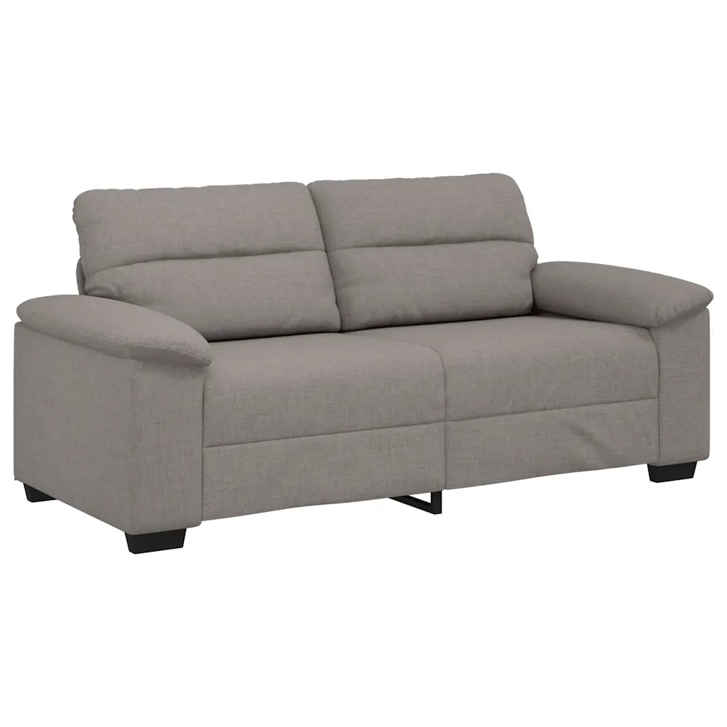 Divano a 2 Posti-Sofa 2 Posti Tortora 140 cm in Tessuto 633813