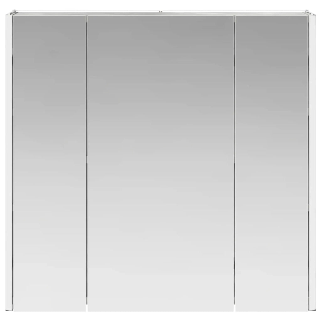 Mobiletto per specchio da bagno Grigio cemento 889250