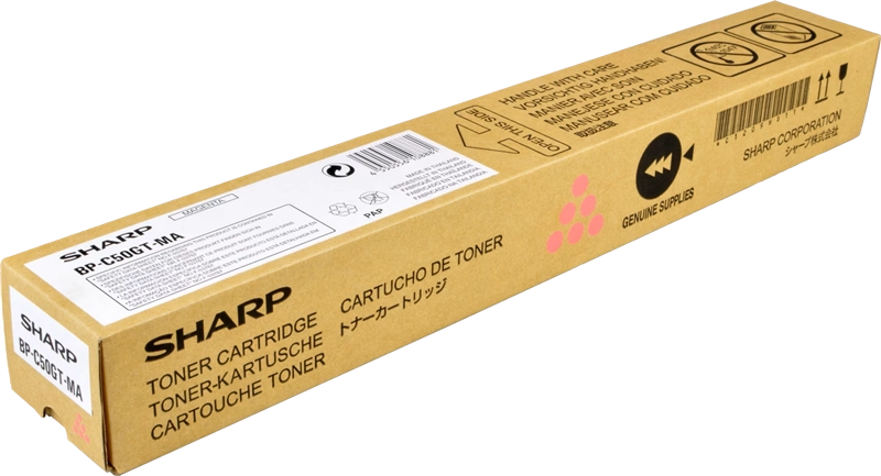 ORIGINAL Sharp toner magenta BP-C50GTMA BPC50GTMA ~8000 Seiten