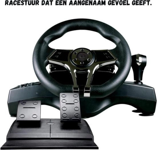 Tasto di guida da corsa - con pedali e cambio interno - PC/PS3/PS4/NINTENDO SWITCH