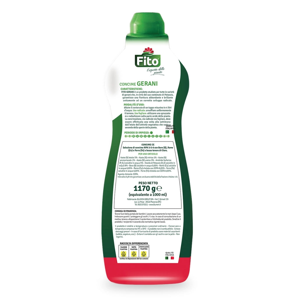 Fito CONCIME GERANI PLUS 1L