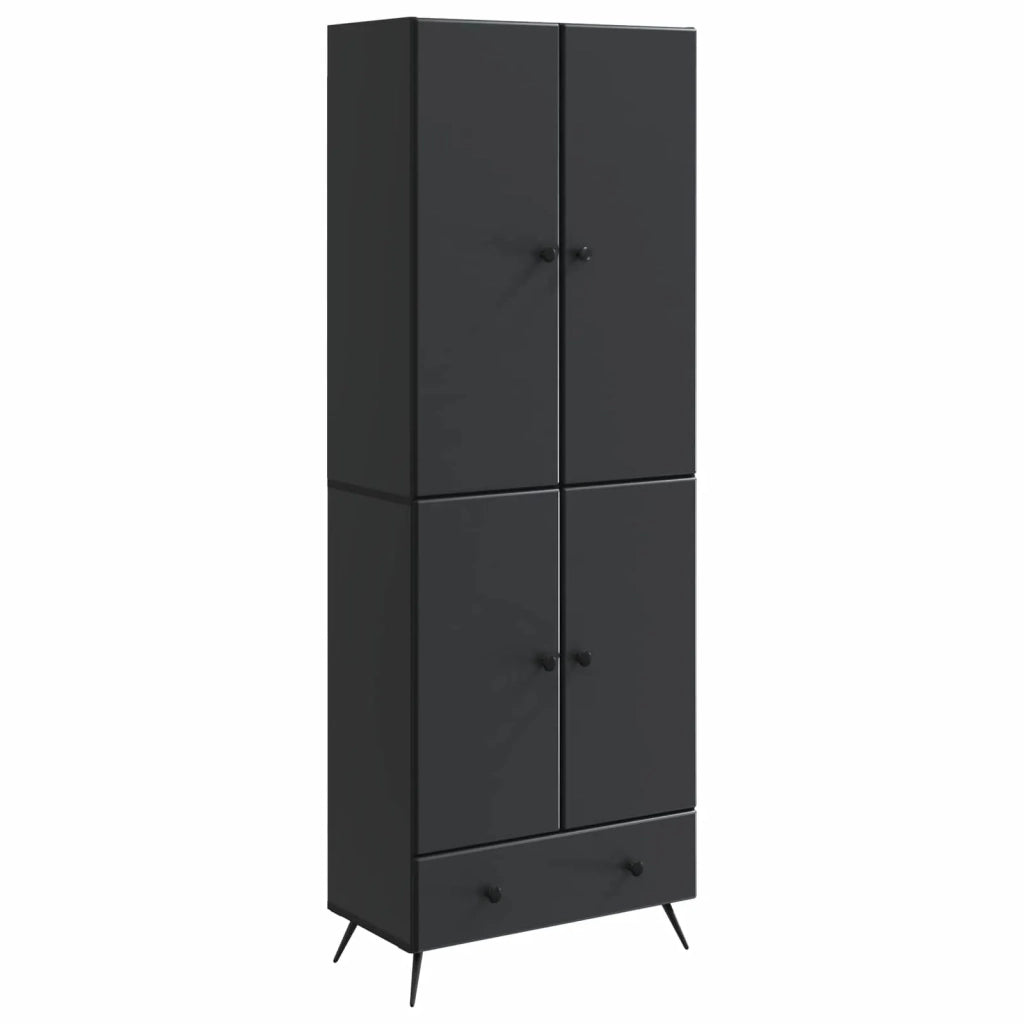 Set di armadi 2 pz Nero Legno ingegnerizzato 3416854