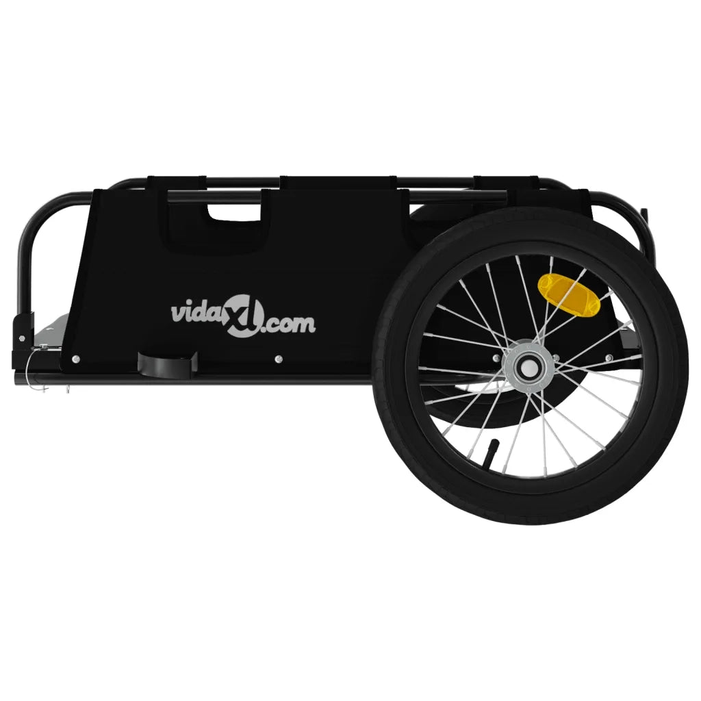 Rimorchio da Bici Nero Oxford e Ferro 94171