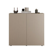 Buffet alto SCENA – L121 x H111 x P42 cm – 2 porte – Colore Cachemire