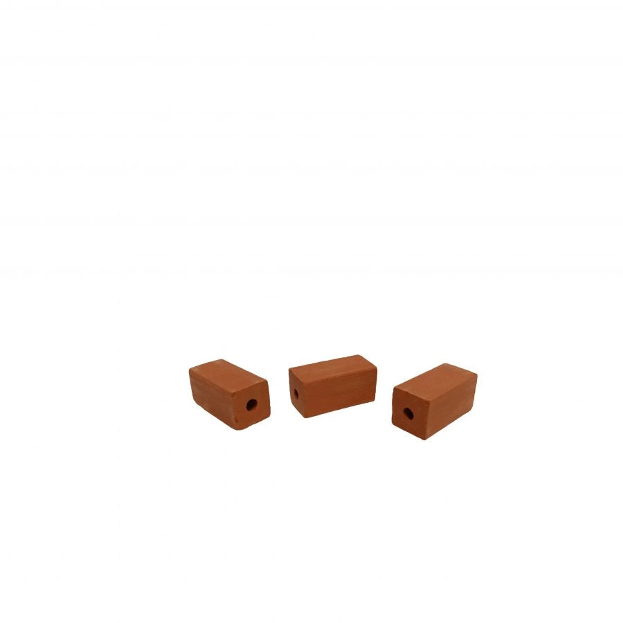 MATTONCINI FORATI TERRACOTTA ST 3PZ