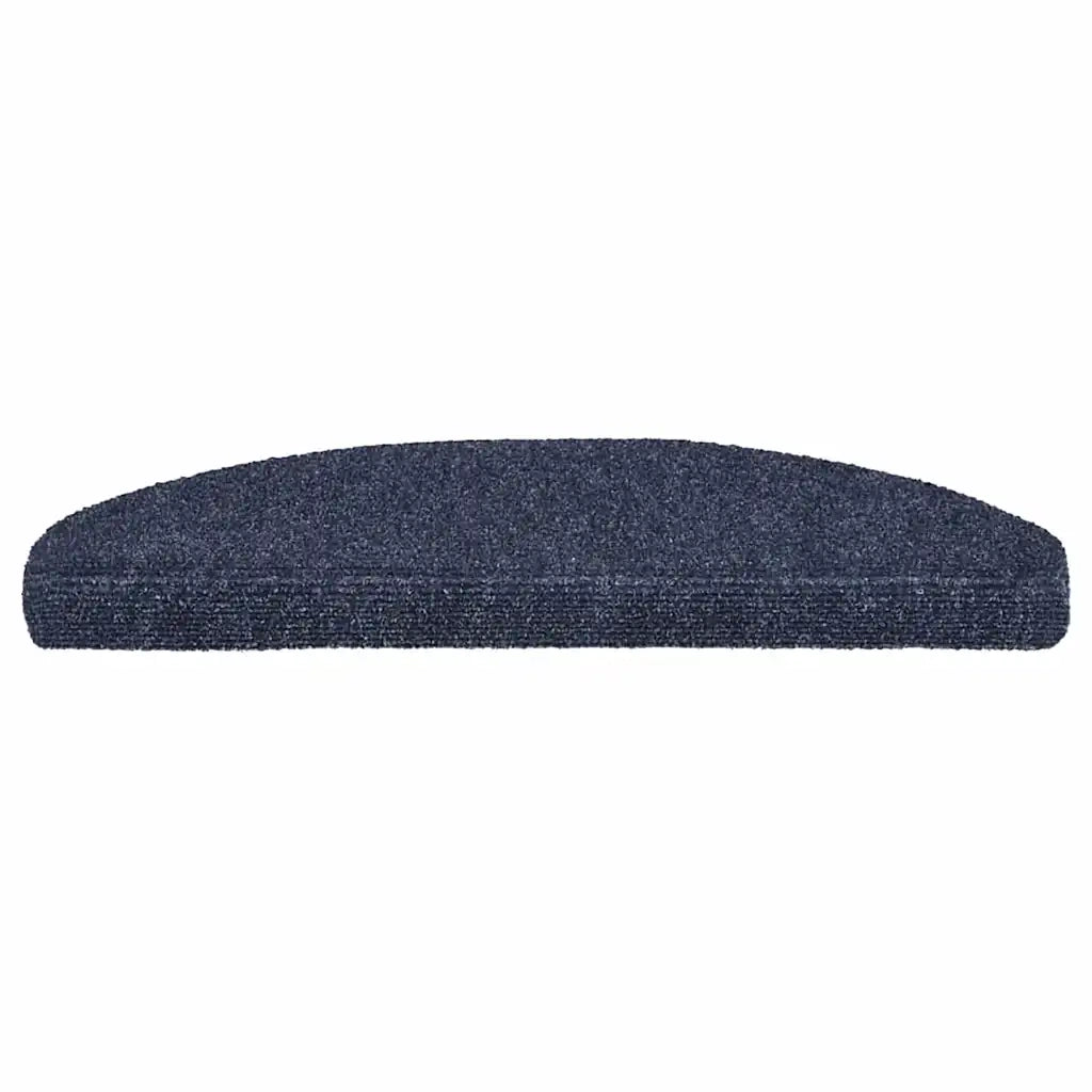Tappetini per scale autoadesivi 30 pz 65x21x4 cm blu semicircolari grandi 3365660
