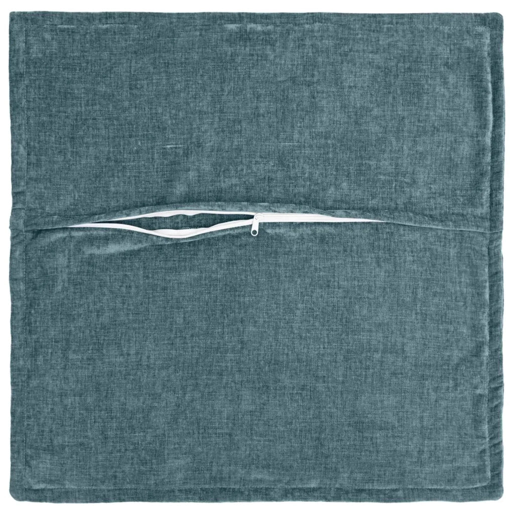 Federa 6 pz HOUTEN Blu 45 x 45 cm Tessuto Chenille 918692