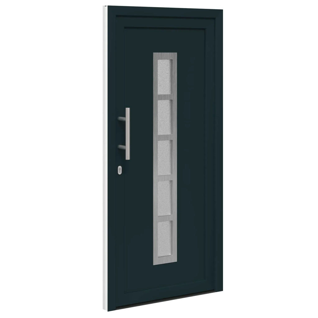 Porta Frontale Antracite 108 x 208 cm PVC 3445682