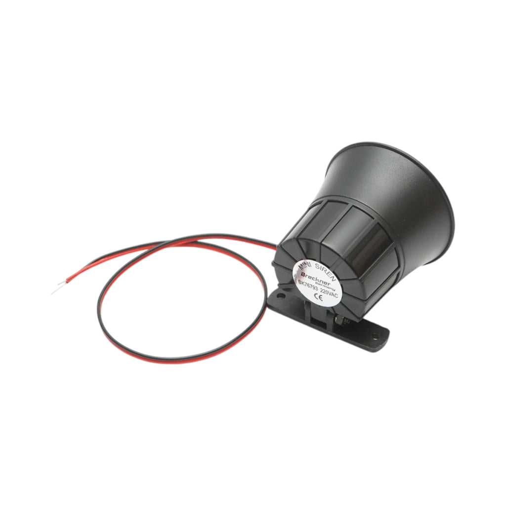 Mini sirena per allarme 220V AC Breckner Germany