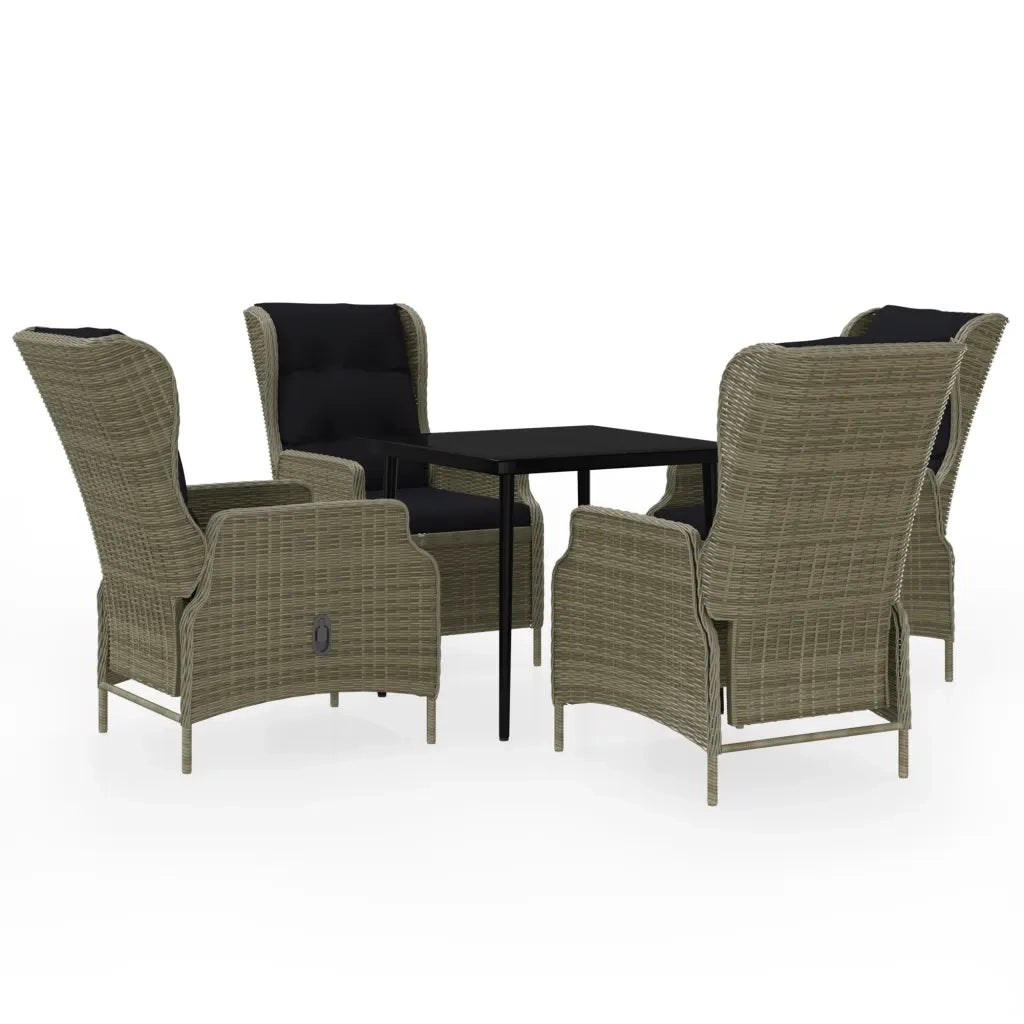 Set da Pranzo da Giardino Marrone 3099668