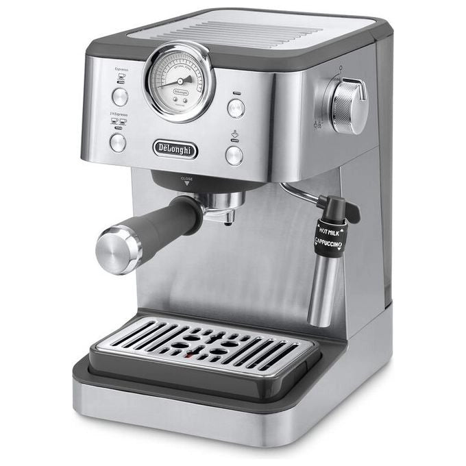 De'Longhi EM450.M Linea Classic Macchina da caffe' Manuale 1,7 L 15 bar 1350 W Montalatte colore Nero Acciaio Inox