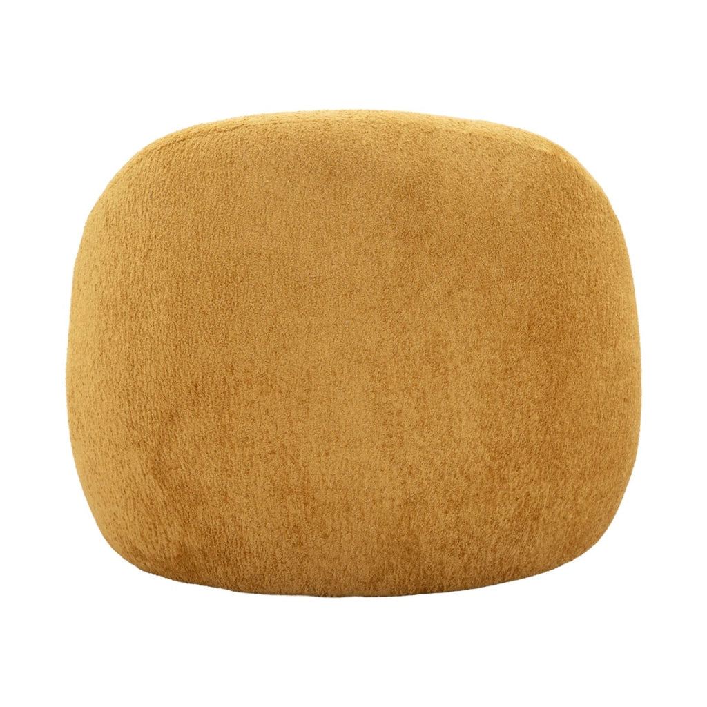 Poltrona VKH1063, Giallo, Spugna, 81x78x64 cm