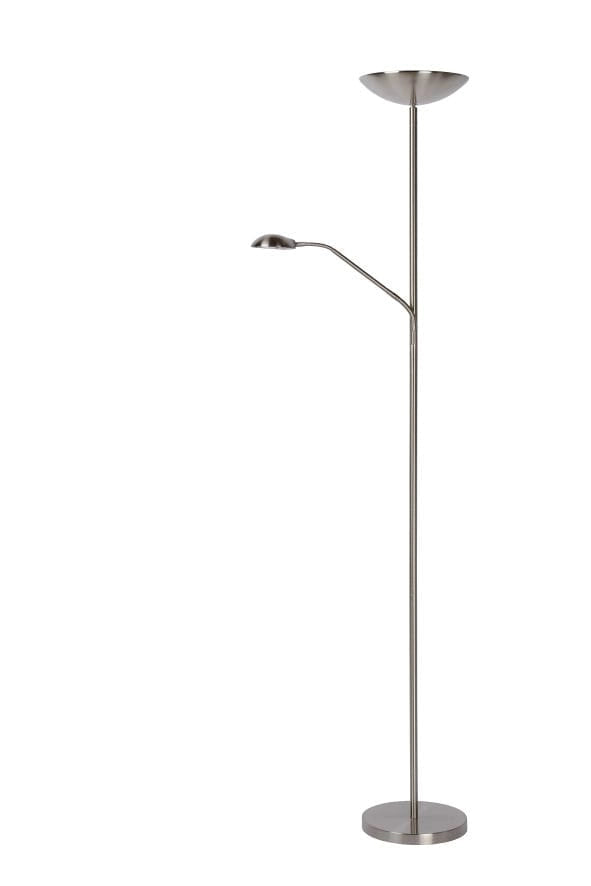 Lampada da terra Lucide Zenith LED 20W 3000K argento