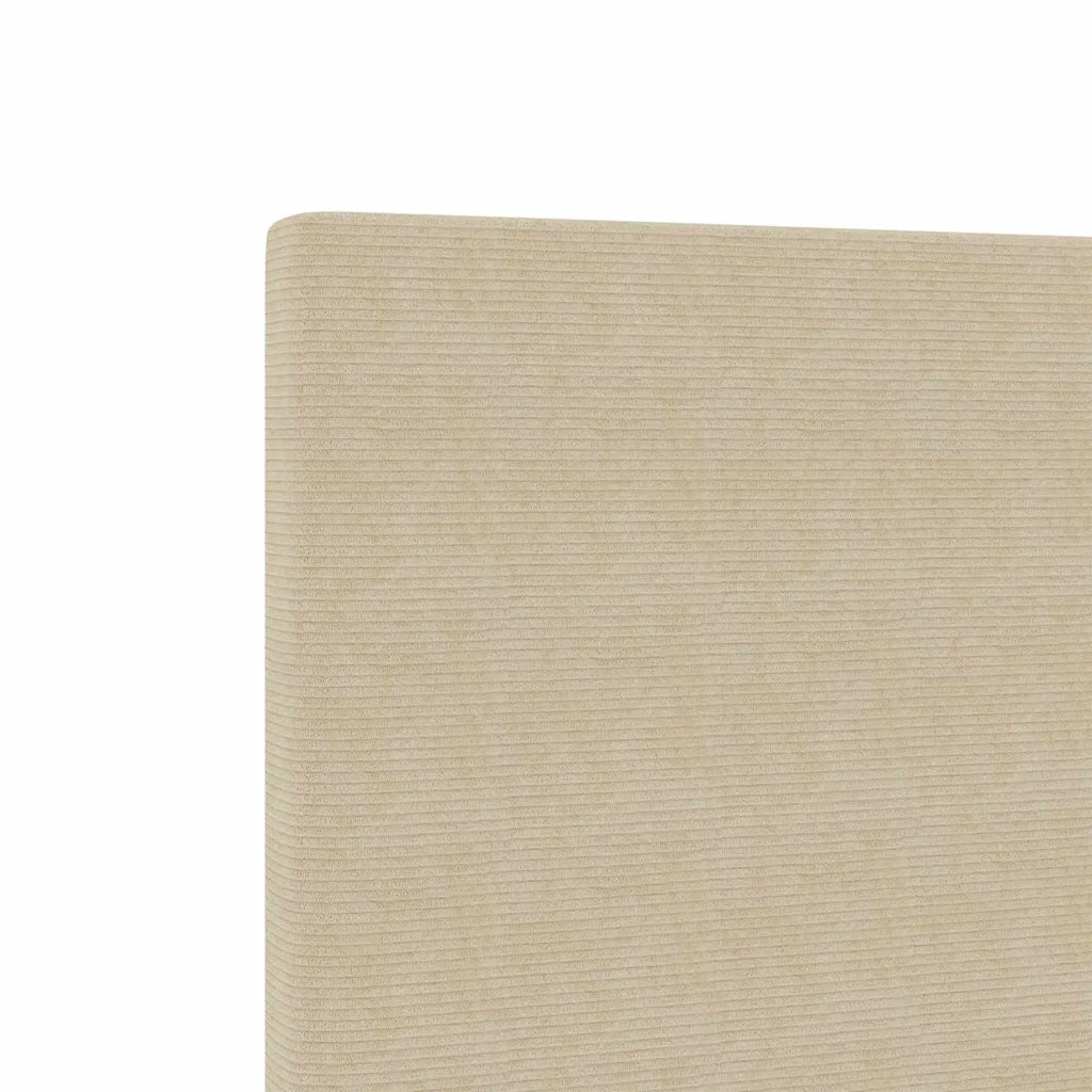 Testiera Grigio Verde Chiaro 144 cm Tessuto in Cords 3337727