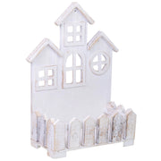 Portavaso in legno 32x17x44h cm