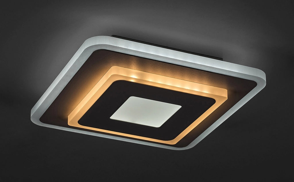 Plafoniera LED quadrata 20cm 12W CCT bianca Rabalux
