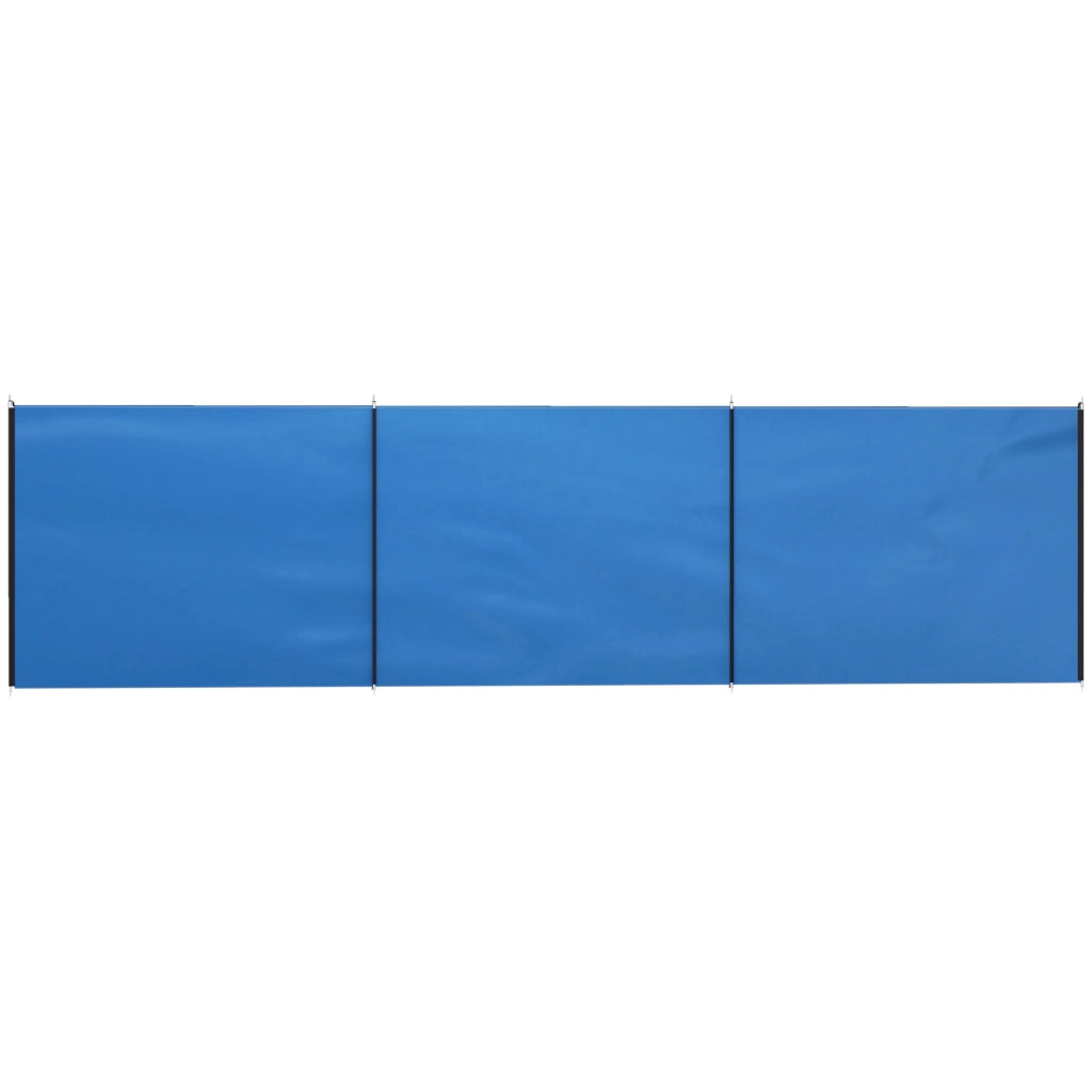 Paravento da giardino ¨C Minimal ¨C 540x150 cm blu