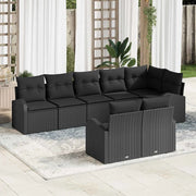 Set Divano da Giardino 8 pcs polyrattan 3346093