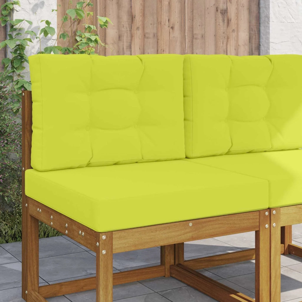 Cuscino per divano da esterno 2 pcs Verde Poliestere 900732