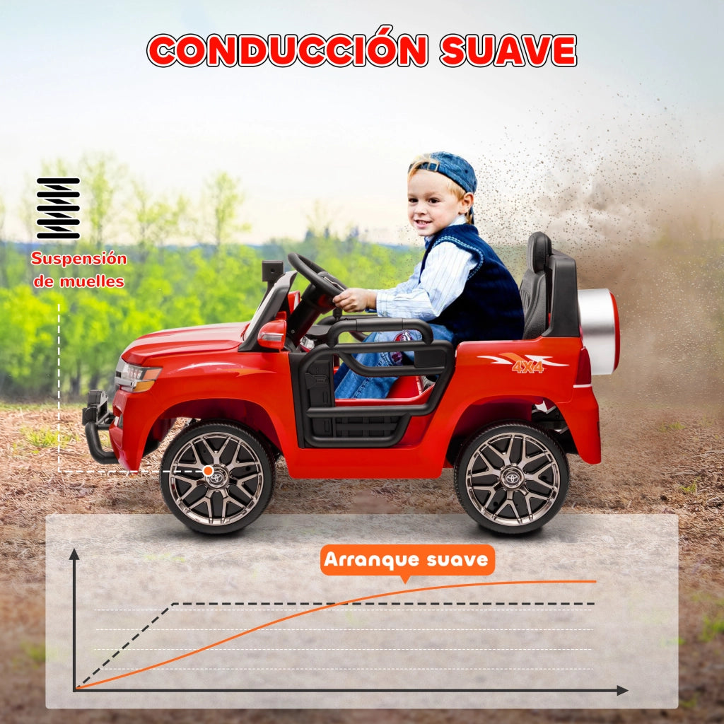 Giocattolo Elettrico per Bambini ¨C Minimal ¨C Rosso 12V Telecomando MP3