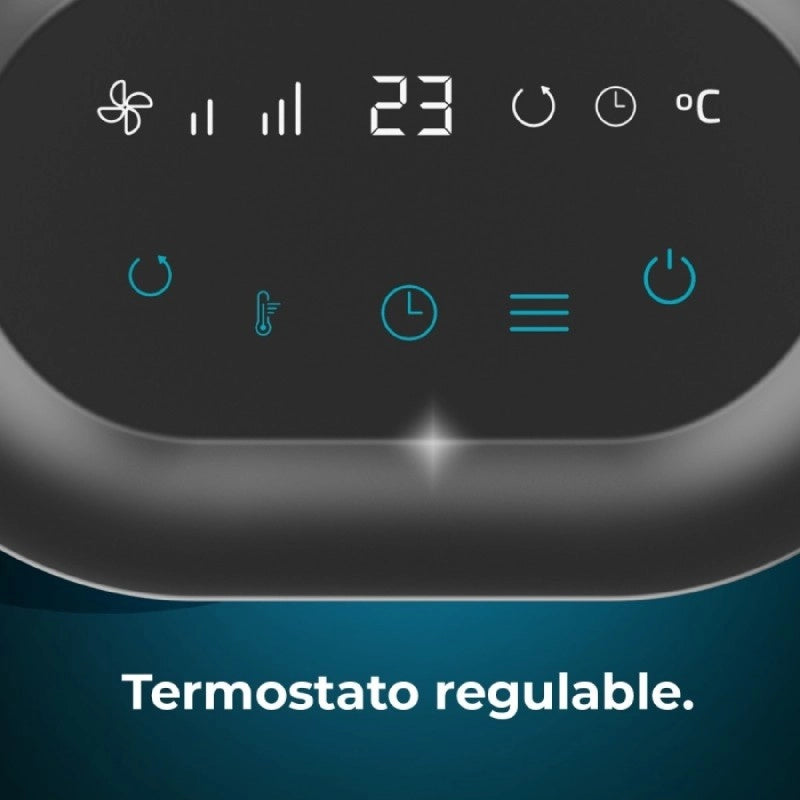 CECOTEC 08291 - ReadyWarm 1550 Max Ceramic Rotate Smart Black