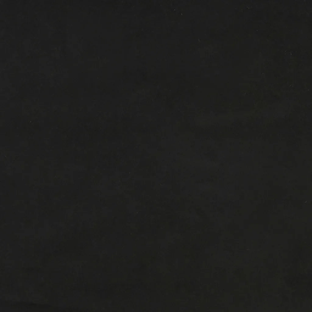 Testiera | Testata ad Orecchio Nera 103x16x118/128 cm in Velluto
