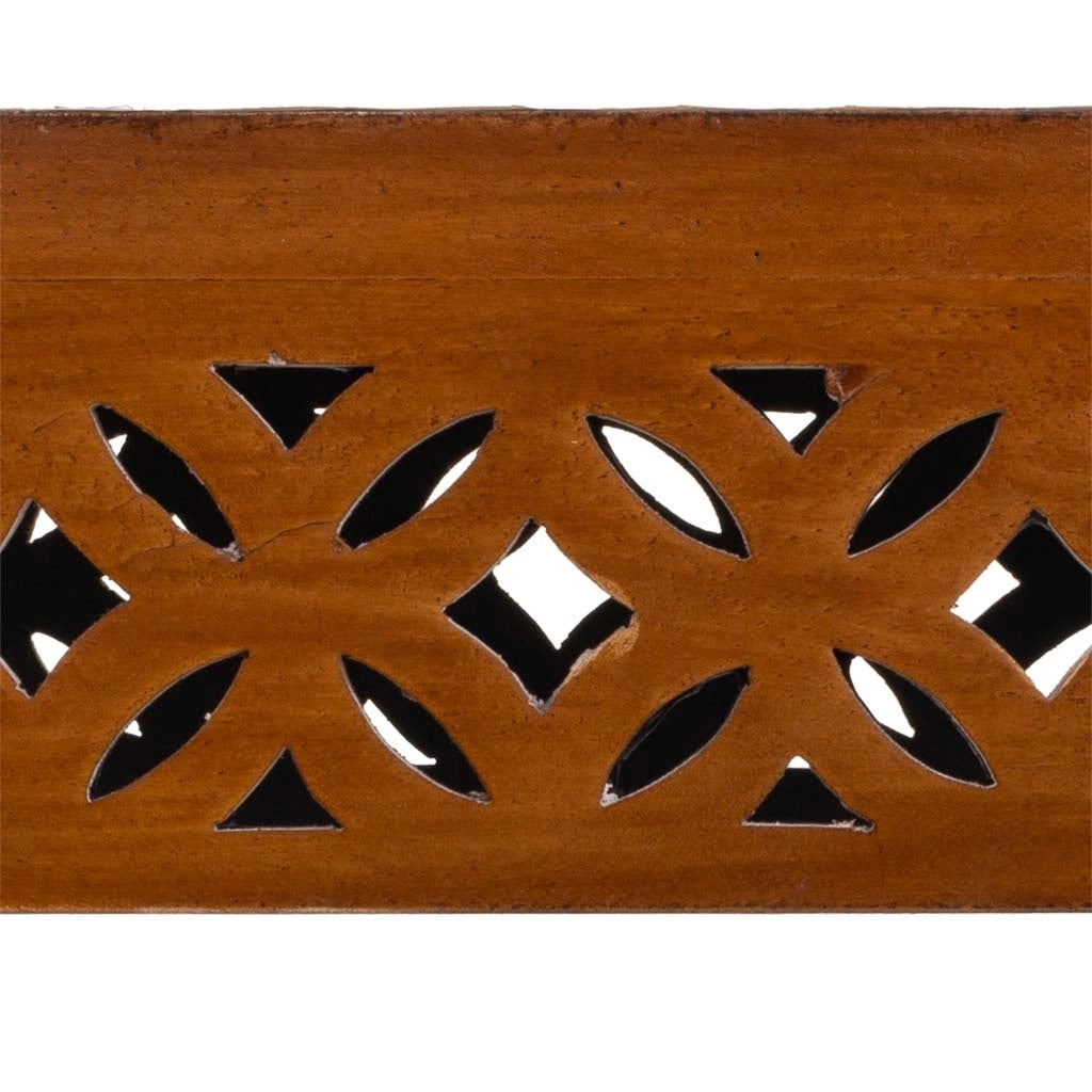 Tavolo in legno e metallo marrone 42x40x48 h