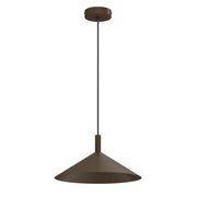 Lampada sospesa Anega conica bronzo 1xGX53 30 cm