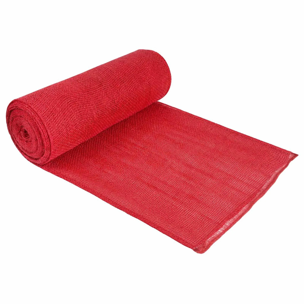 Rotolo di Juta 100 x 5000 cm Rosso 42012058