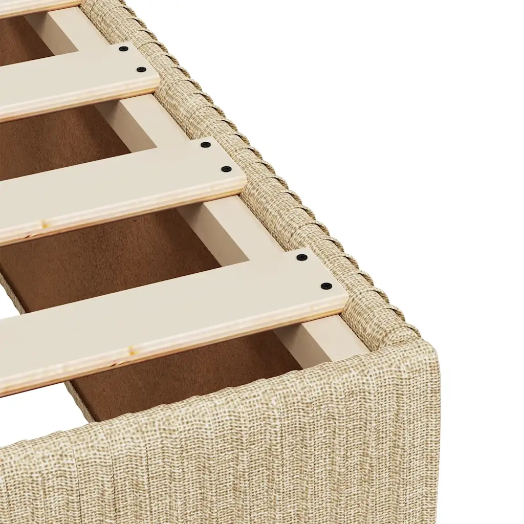 Giroletto senza Materasso Crema 80x200 cm in Tessuto 3284898