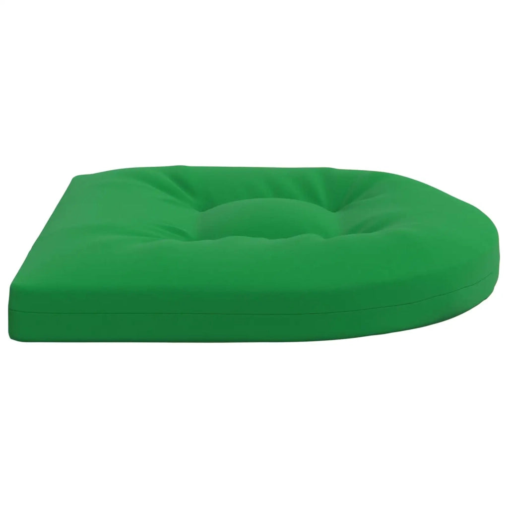 Cuscini per Sedia in 4 Pezzi 4 pz 100% Poliestere Verde 945301