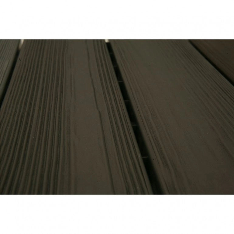 Piastrelle autobloccanti in Plastica con Finitura ad Effetto Legno 37,7 x 18,6 cm. PEZZI 14 Colore beige