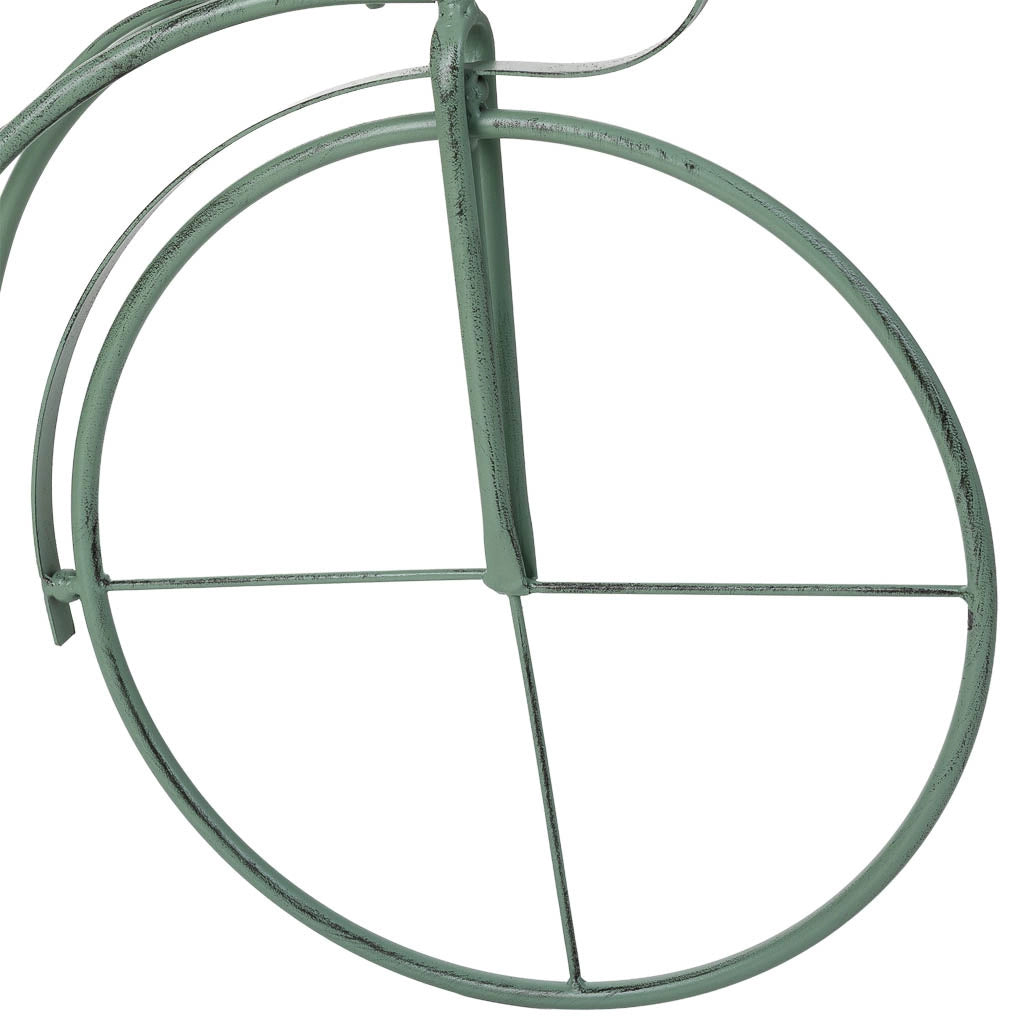 Portavaso verde, 61x22x36h cm