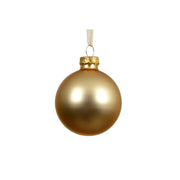 Pallina Vt opaco oro chiaro d15cm